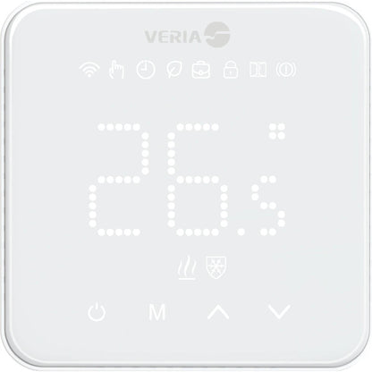 Veria Control WT45 - Wi-Fi termostat, bela